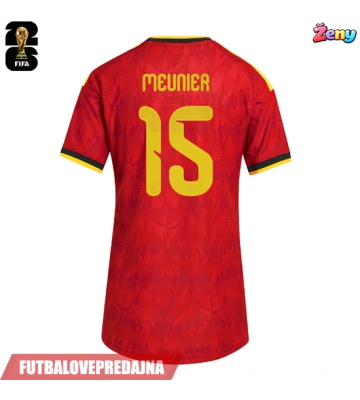 Lacne Ženy Futbalové dres Belgicko Thomas Meunier #15 MS 2026 Krátky Rukáv - Domáci